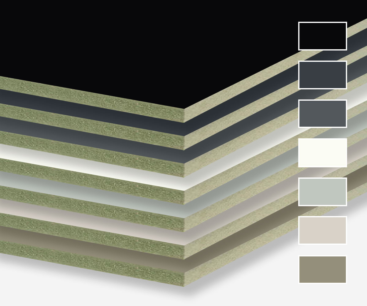 MDF gemelamineerd V313 1 Zijde - NANO